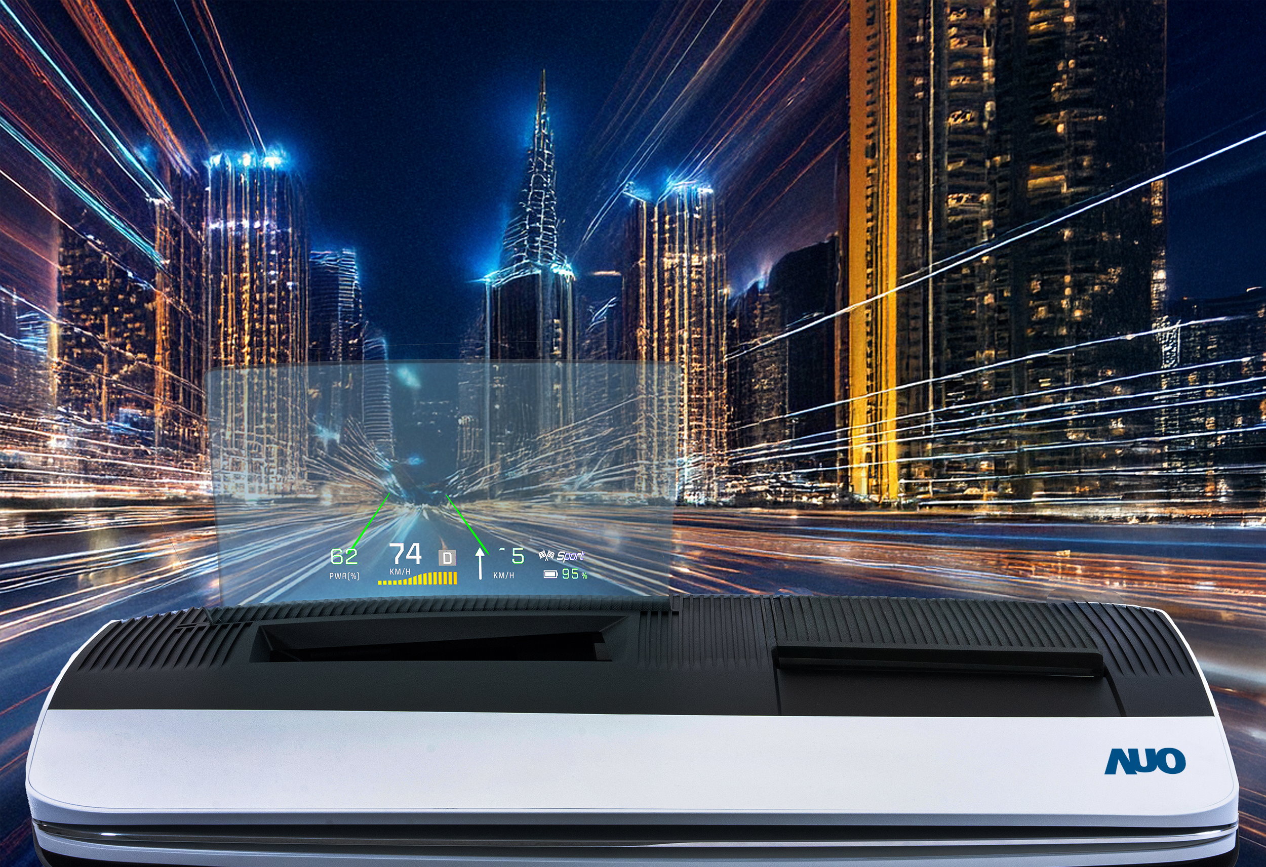 友達推出13吋Micro LED抬頭顯示器，提供高入眼亮度、高色彩飽和度的顯示品質，在陽光下或黑暗中都清晰可見，並利用Micro LED模組體積小的優勢，解決車用空間有限的痛點