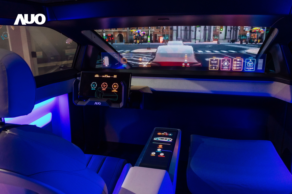 「友達智慧座艙2025」以使用者體驗為核心，運用Micro LED顯示科技為基礎搭配AI創新應用，打造沉浸、互動的座艙體驗，獲得台灣精品銀質獎